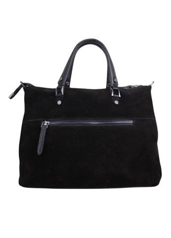 Сумка жіноча шкіряна замшева чорна 2460-6 Karya (367078409)