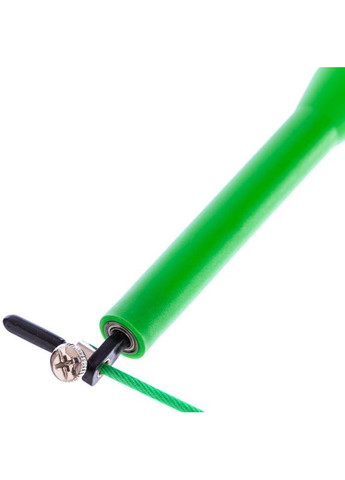 Скакалка скоростная Кроссфит с подшипником и стальным тросом (l-3м, d-2,5мм, Салатовый) (FI-1008A_Салатовый) SP-Sport (354703961)