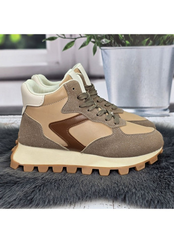 Черевики жіночі зимові еко-шкіра з хутром Панда (365718476)