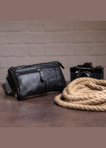 Сумка на пояс 14735 Черная Vintage (298570015)