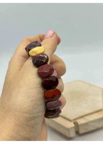 Браслет з мукаїту 14*9.5 мм 19 см Комбінований No Brand (372467977)