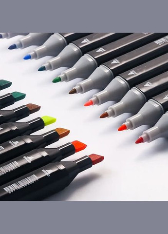 Набір маркерів для малювання Touch 36 шт. Чорний Art (285787700)