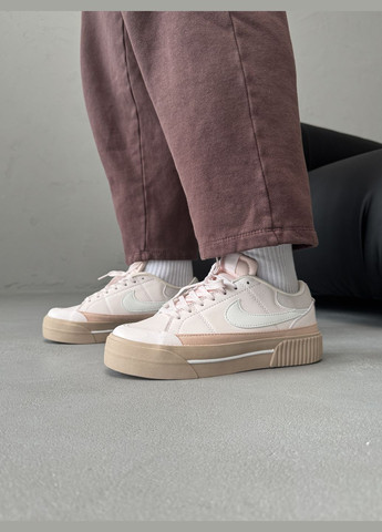 Кроссовки женские Nike Court Legacy Lift pink | Найк Коурт Легаси розовые No Brand розовые демисезоны (316091167)
