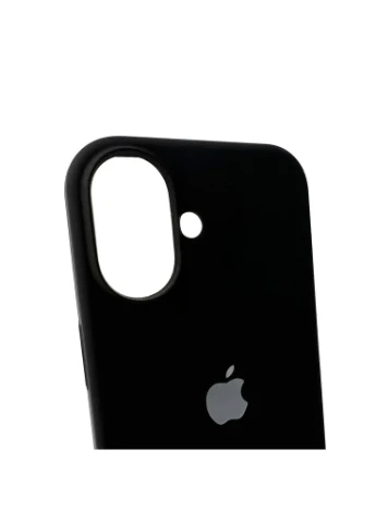 Чехол для смартфона Silicone Full Case AA силиконовый черный для Apple iPhone 16 No Brand Open Cam (401165501)