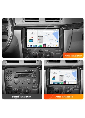 Штатна магнітола M6 Plus Volvo 1 (1998 - 2006) CarPlay QleD Mekede S80 (384279082)