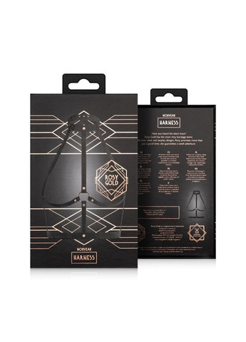 Портупея Rosy Gold — Body Harness — Black No Brand (369636857)