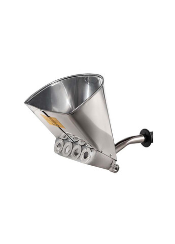 Пневматичний штукатурний хопер 3 л металевий для стелі та стін (2 конектори в комплекті) Intertool (332205825)