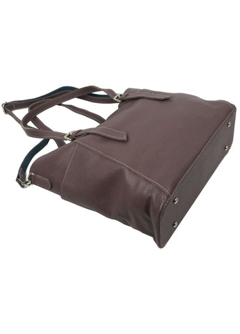 Жіноча шкіряна сумка коричнева Borsacomoda (360893861)