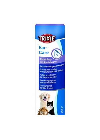 Лосьйон для котів та собак для догляду за вухами, 50 мл Trixie (292395482)