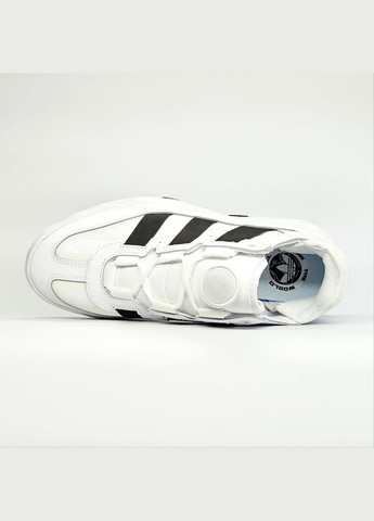 Білі Осінні кросівки чоловічі і жіночі adidas niteball white | адідас найтбол білі No Brand