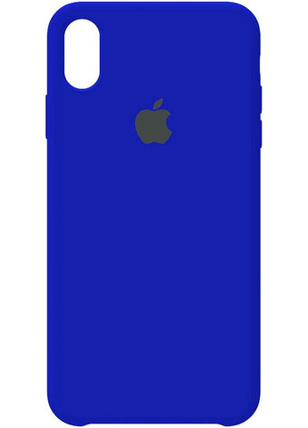Чехолнакладка Silicone Case Apple iPhone X/XS Royal Blue Toto (301836368)