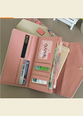 Женский Большой кошелек-клатч Love's CONEED из искусственной эко кожи No Brand (322583093)