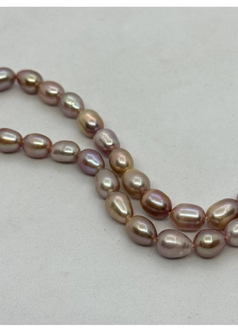 Перли на нитці без застібки 5-6 мм 40 см Комбінований No Brand (372468129)