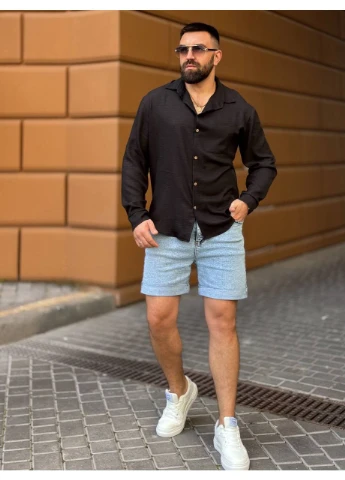 Черная рубашка Fashion