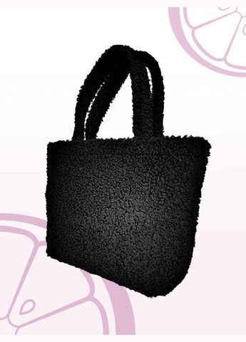 Жіноча хутряна сумка-шопер бежевого кольору на зиму "Rami bag" штучне хутро та екокожа JUGO rami 1 (289869580)