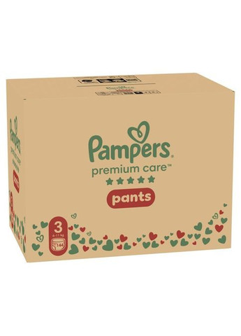 Подгузники Premium Care Pants Midi Размер 3 (6-11 кг) 144 шт (8006540490891) Pampers Premium Care Pants Midi Розмір 3 (6-11 кг) 144 шт (357435955)