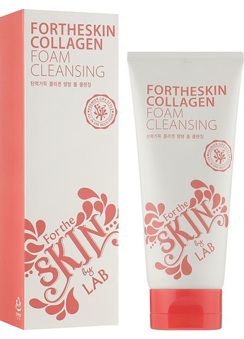 Пенка для умывания с коллагеном Collagen Foam Cleansing 180ml (1057989-61848) Fortheskin (368633831)