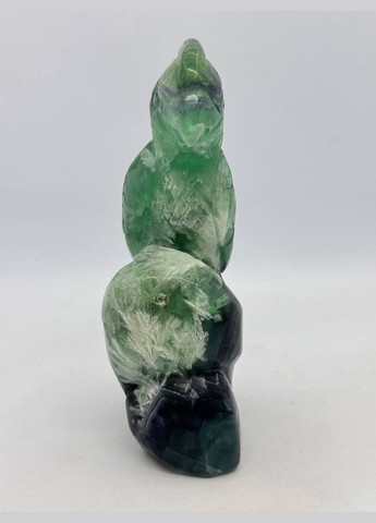 Папуга із флюориту 150*70*40 мм Зелений No Brand (331610829)