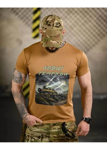 Тактична футболка BORN OF WAR Ловці темряви Чоловіча футболка військова армійська No Brand (393646144)
