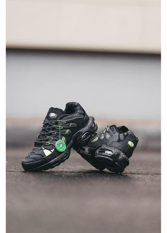 КРОСІВКИ ЖІНОЧІ NIKE AIR MAX TERRASPACE BLACK GREEN НАЙК АІР МАКС ТН ПЛЮС No Brand сірі демісезони (367177873)