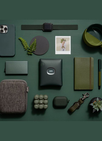 Фотопринтер INSTAX SQ Link Green Fujifilm (322245302)