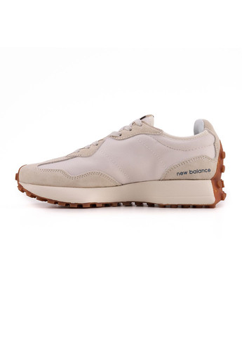Бежевые демисезонные кроссовки мужские new balance 327 beige leopard нью беланс 327 No Brand