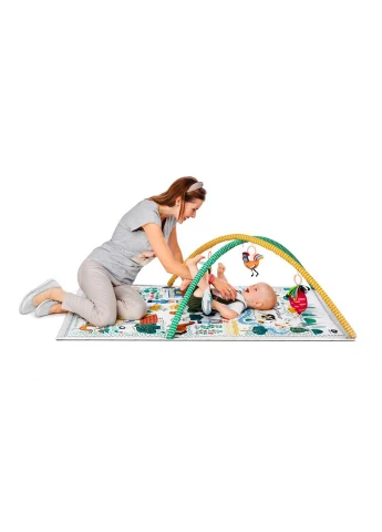 Розвиваючий килимок-палатка 3 в 1 "Little" KPLIGA00MUL0000 Gardener Kinderkraft (354178787)