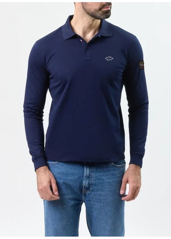 Поло чоловіче з довгим рукавом Paul & Shark Interlock (361010297)