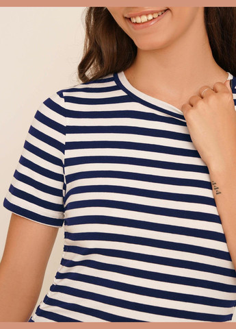 Белое повседневный платье с узором женское wtc02377 shop (2000990701220) LAWA