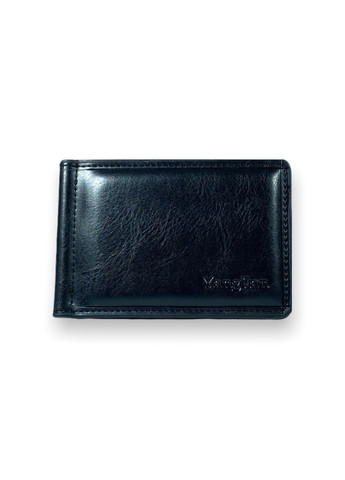 Затискач гаманець для купюр із шкірзамінника додаткові відділення розмір:11*8*1 см чорний YangFan (286421453)