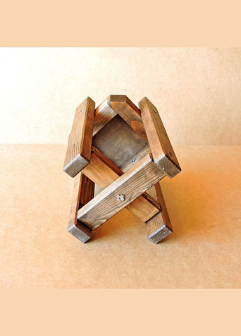 Підставка для квітів з дерева Ельзас міді капучино (ЦСТ-001409) No Brand (328224688)