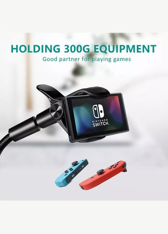 Гнучкий тримач для телефона з прищіпкою IVY III 95 см Flexible Mobile Holder Black VHG (334305015)