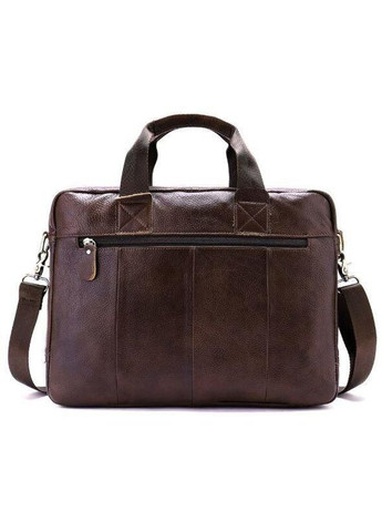 Сумка чоловіча шкіряна горизонтального типу 14798 Коричнева Vintage (366881190)