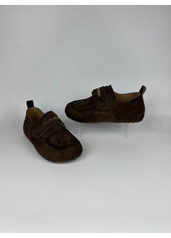 Кроссовки с искусственной кожи для женщин Veagia коричневые демисезоны (351376748)