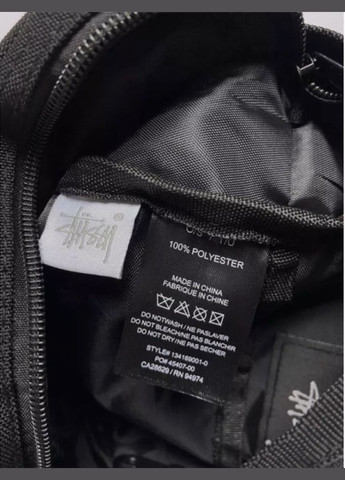 Сумка-месенджер через плече з прозорою кишенею у чорному кольорі. No Brand Мессенджер (322871769)