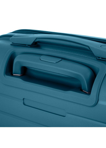 Валіза, Aero, поліпропілен, мала, 35/44 л, TSA, 4 колеса, EXP, синій 2E (370618060)