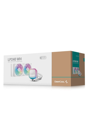 Система водяного охолодження LP240 ARGB White (R-LP240-WHMSMC-G-1) DeepCool (347586880)