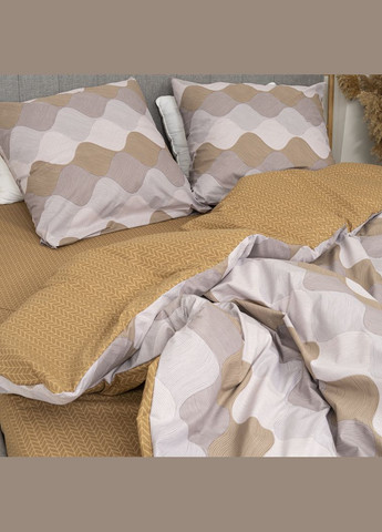 Комплект постільної білизни Євро ранфорс 24336 Viluta (322142675)