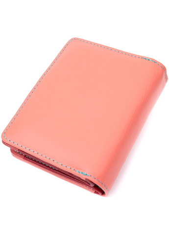 Кожаный маленький женский кошелек с монетницей 19438 Оранжевый st leather (306881489)