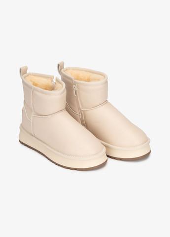 Осенние ботинки угги женские k13-5e молочный shop (2000990756626) Stepln