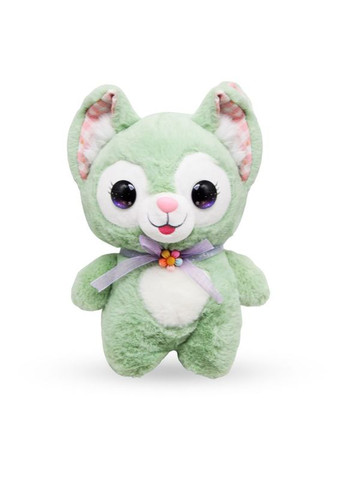 Мʼяка іграшка "Котик" 23 см, зелений MIC (290251215)
