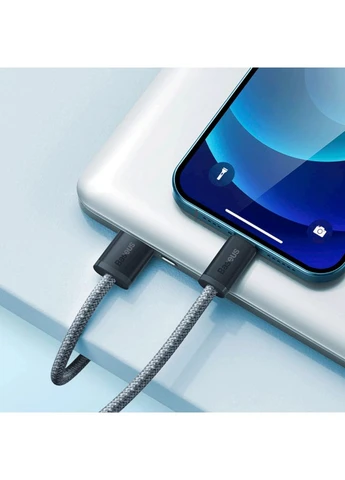Кабель Dynamic Series USB to Lightning 1m Slate Gray (CALD000416) [92825] Baseus (400982177)