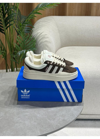 Кросівки жіночі Adidas Brown No Brand Campus x Bad Bunny коричневі демісезони (369370258)