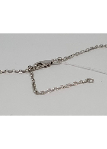 Срібне кольє з фіанітами. 6040Р 45 Лазурит (370160403)