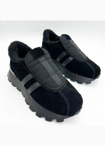 Кросівки (р) Замшa 0-1-1-LF-80019-4 Lifexpert чорні зими (304214680)