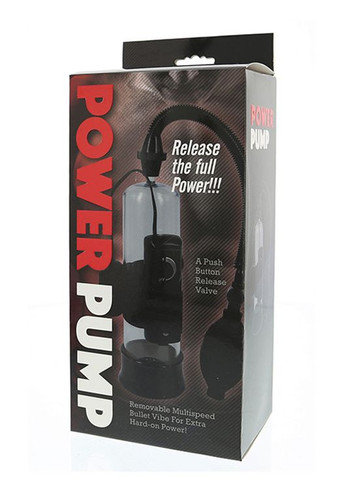 Вакуумна помпа для чоловіків Seven Creations Power Pump з вібрацією, чорна No Brand (303887207)