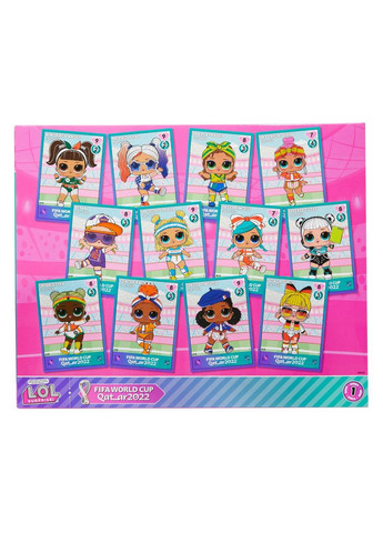 Игровой набор Lol Surprise X FIFA World Cup Qatar 2022 all star sports color change L.O.L. Surprise! (323480804)