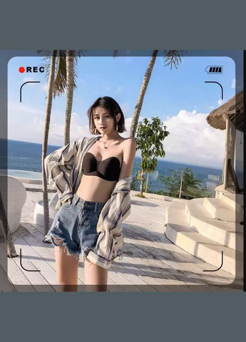 Чёрный бюстгальтер мультивей с двумя шлейками на спине 75ab черный No Brand