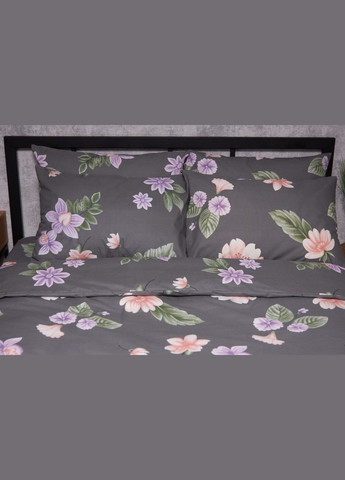 Комплект постельного белья Бязь Gold Люкс полуторный евро 160х220 наволочки 2х50х70 (MS-820003101) Moon&Star Gerbera (288536139)