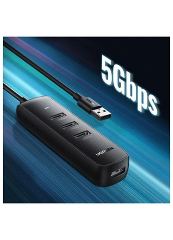 Концентратор (80657) Ugreen CM416 4-port 1.0m USB2.0 active (396095522)